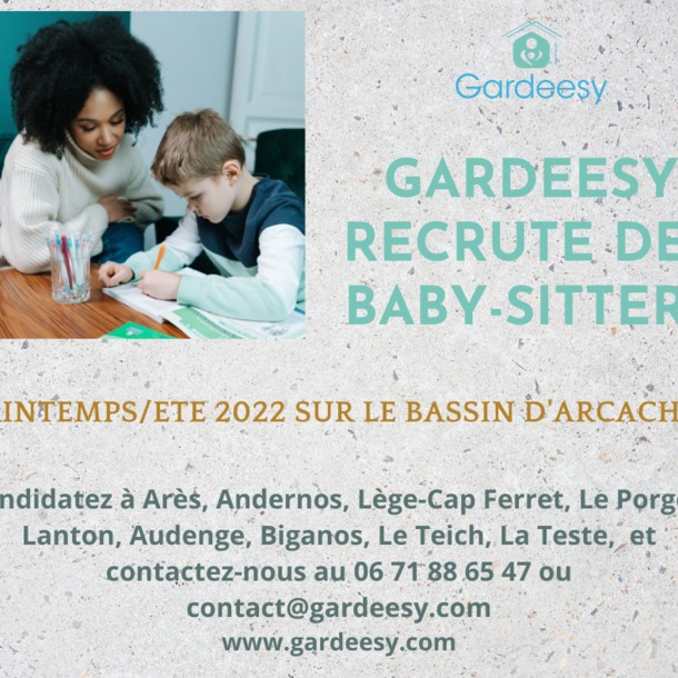 Gardeesy recrute des baby-sitters
